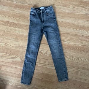 Zara skinny jeans, gray